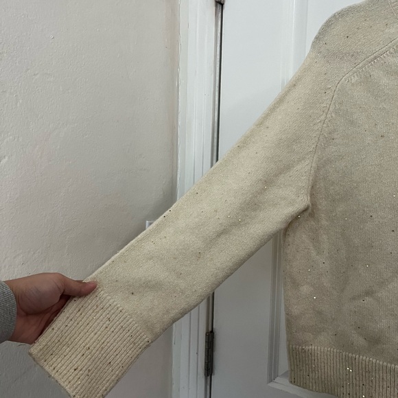 DKNY Cream Knit Pullover - Picture 4 of 7